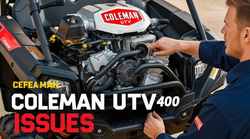 coleman utv 400 engine issues