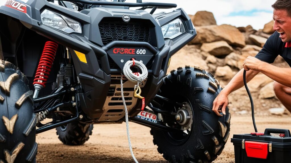 cfmoto cforce 600 Winch and Switch Problems