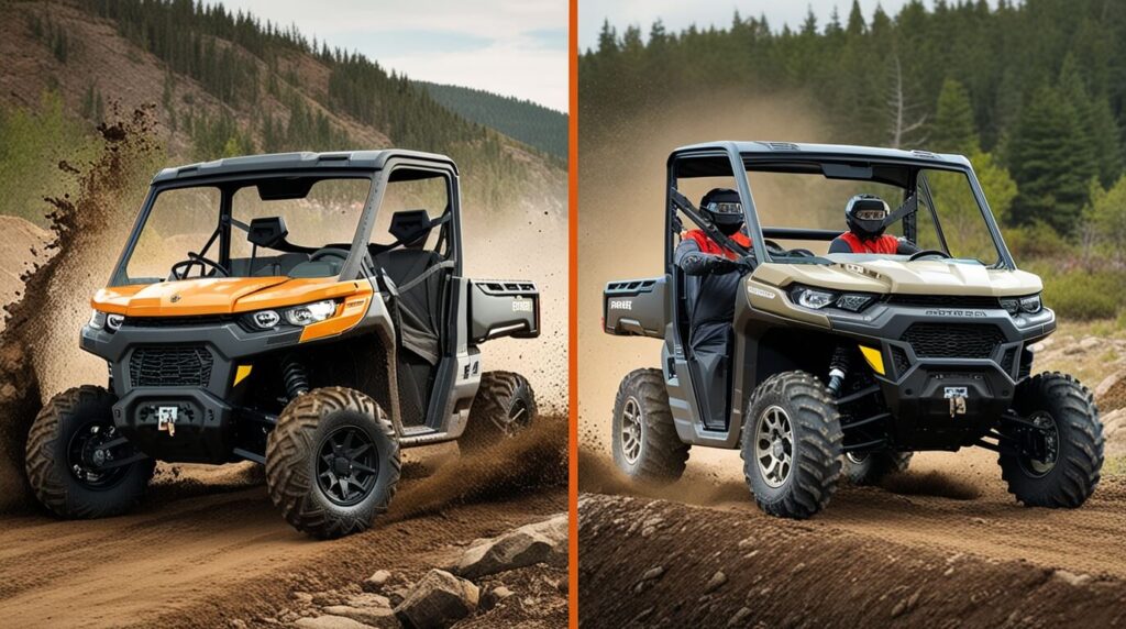 Can-Am Defender vs. Polaris Ranger: Specifications Comparison