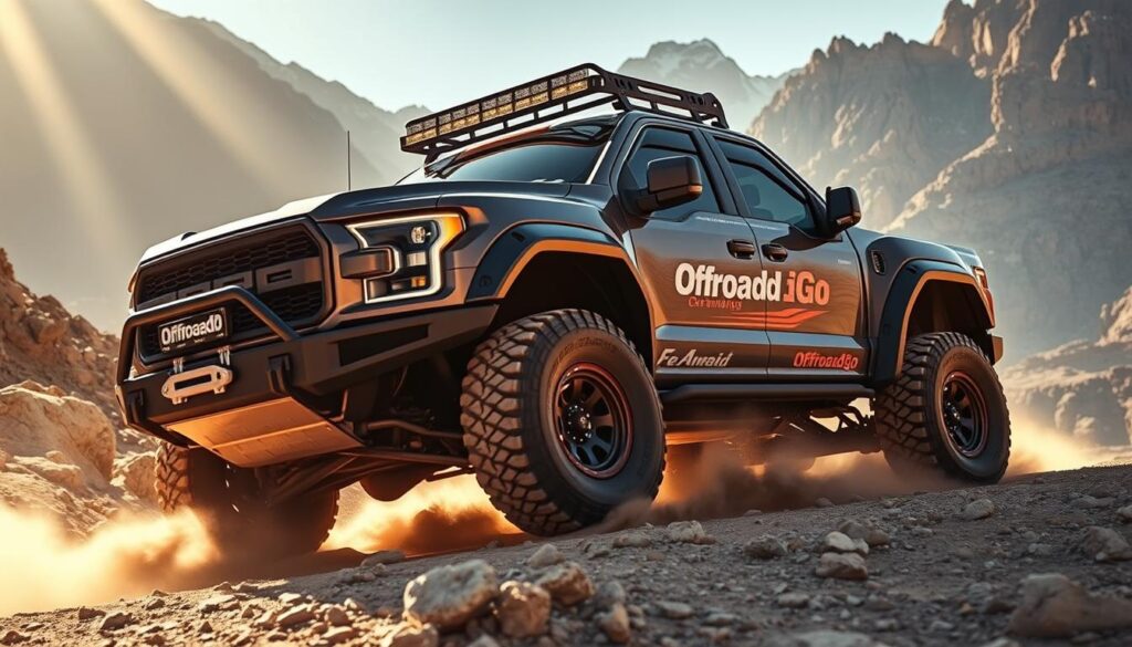Full-size pickup trucks for overlanding