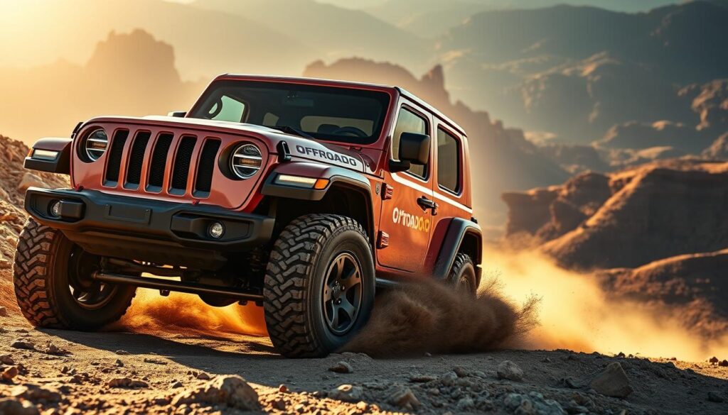 Jeep Wrangler Rubicon392 offroading