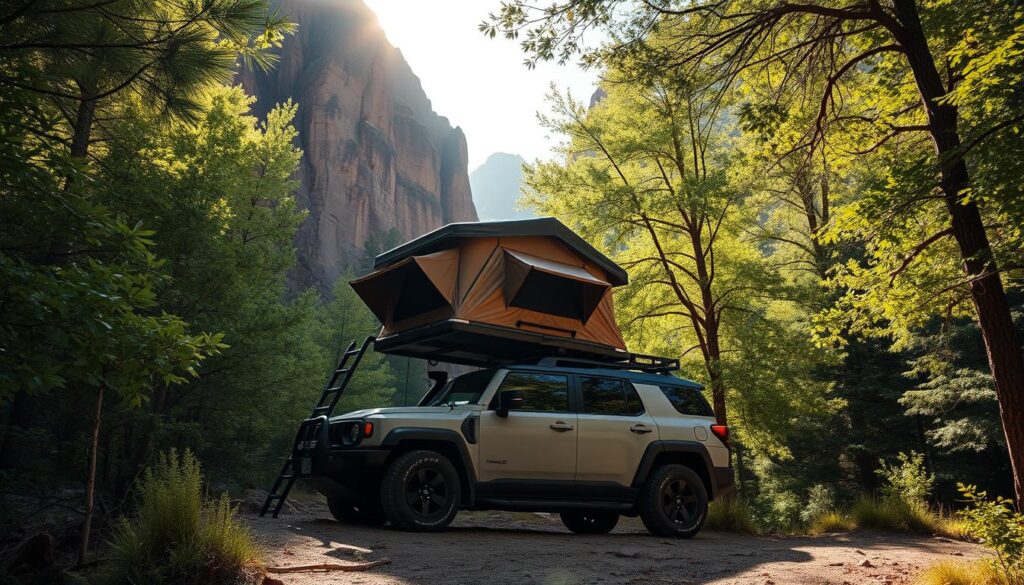 Thule Tepui Hybox Wedge rooftop tent Thule Tepui Hybox Wedge rooftop tent