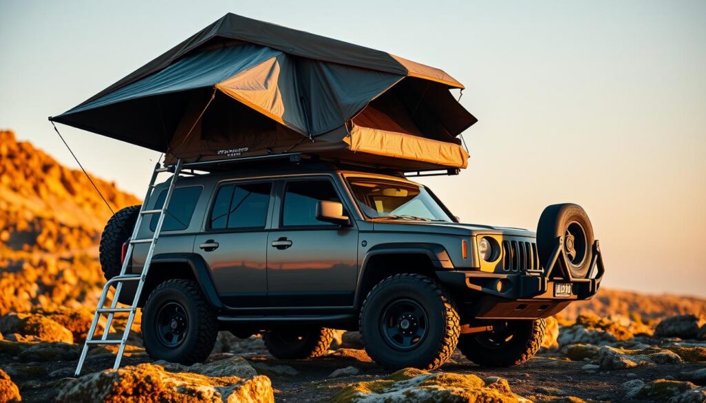 Tuff Stuff Elite Overland rooftop tent Tuff Stuff Elite Overland rooftop tent