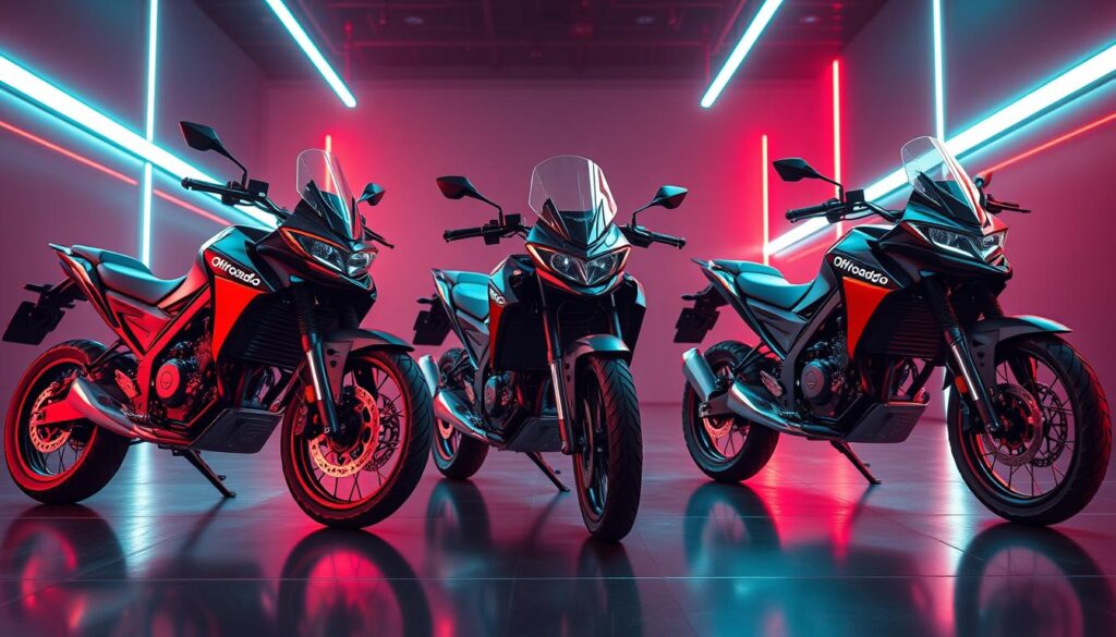 comparison of dual-sport bikes performance metrics