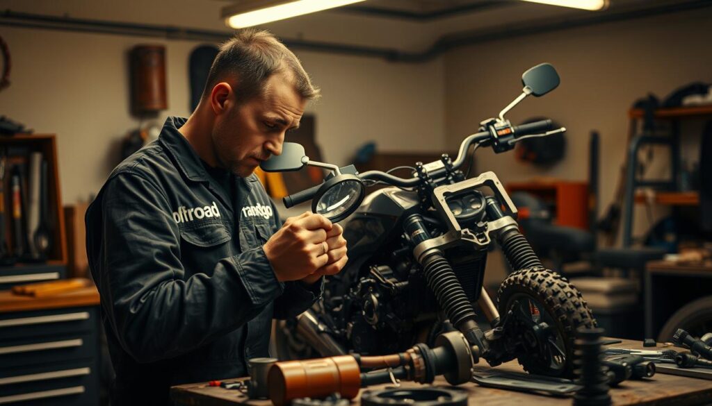 dual-sport bike maintenance