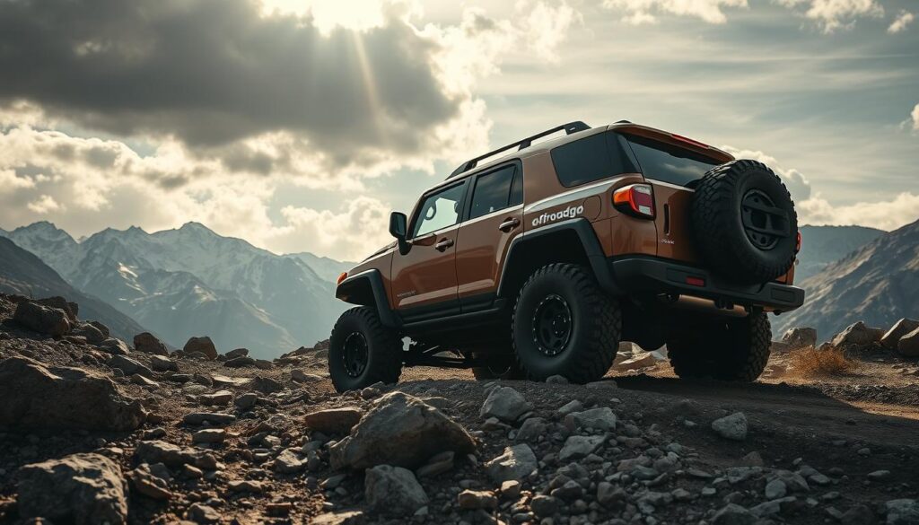 four-wheel drive off-road SUV four-wheel drive off-road SUV