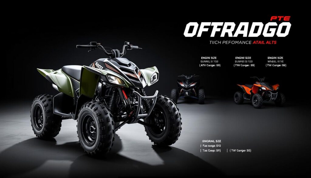 latest ATV models specifications