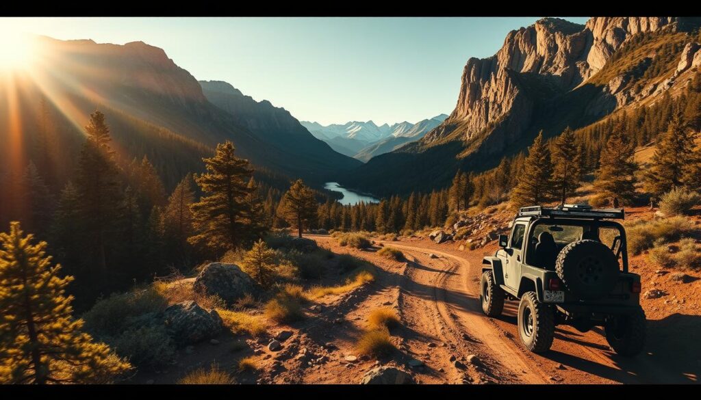 offroad trails in America offroad trails in America